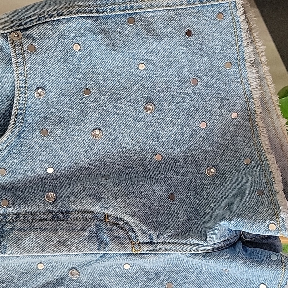 Maje Denim Short Size S - Picture 14 of 14